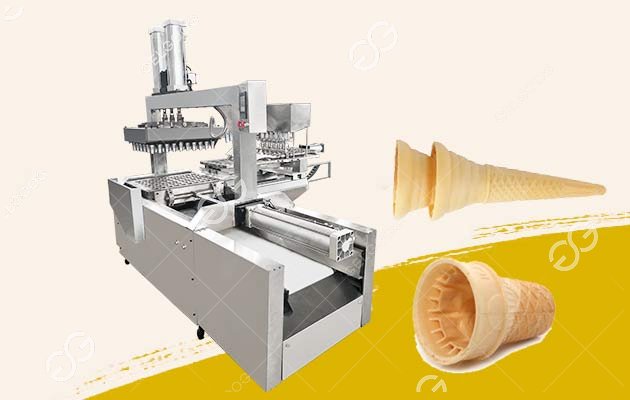Máquina para fabricar conos de galletas y helado DWL-40F