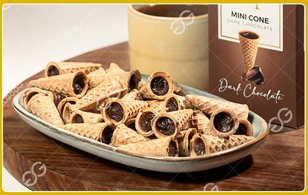 ¿Cómo producir conos de gofres Muddy Bites en calidad?