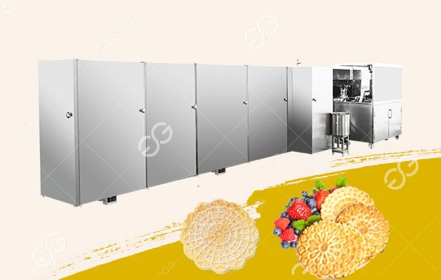 Línea de producción de pizzelle