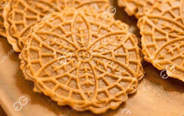 Máquina para la producción de pizzelle