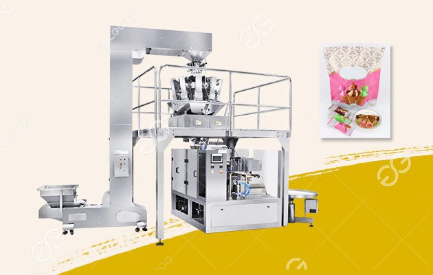 Máquina empaquetadora de conos de helado