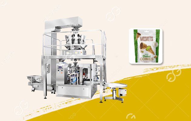 Empacadora de conos de helado