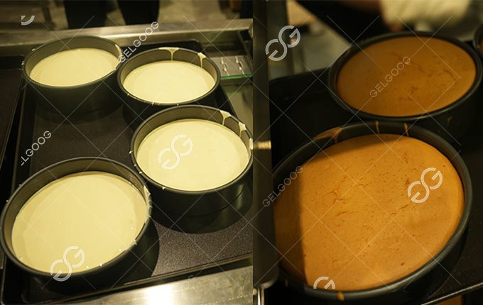 Horno para hornear pasteles de cumpleaños