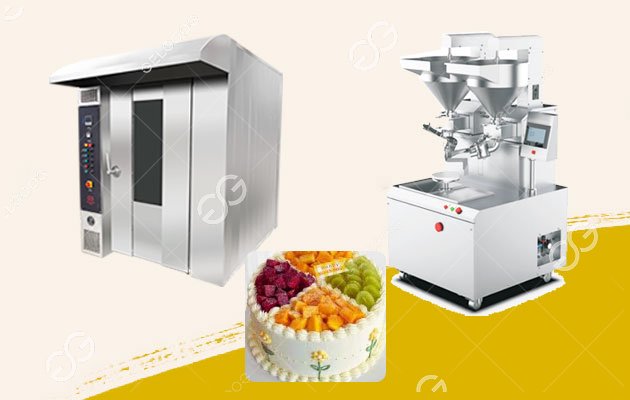 Máquina para la producción de pasteles de cumpleaños