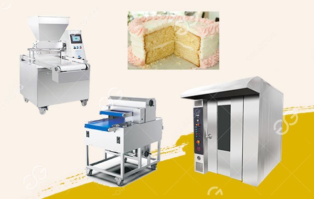 Línea de producción de pasteles de cumpleaños